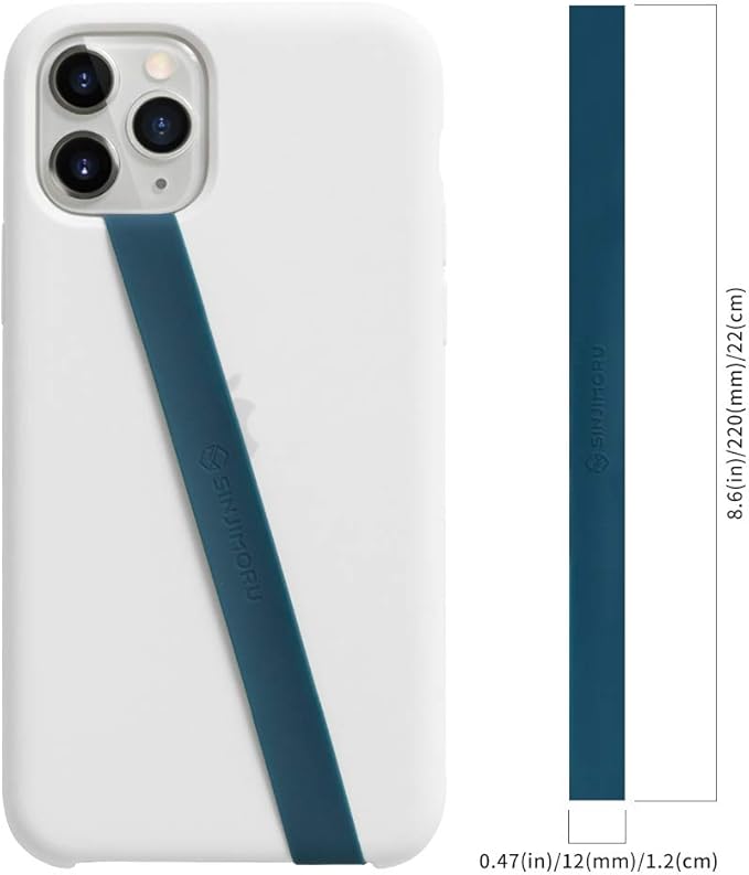 Sinjimoru Stretchable Silicone Phone Strap, Flexible and Elastic Grip Holder - Image 5