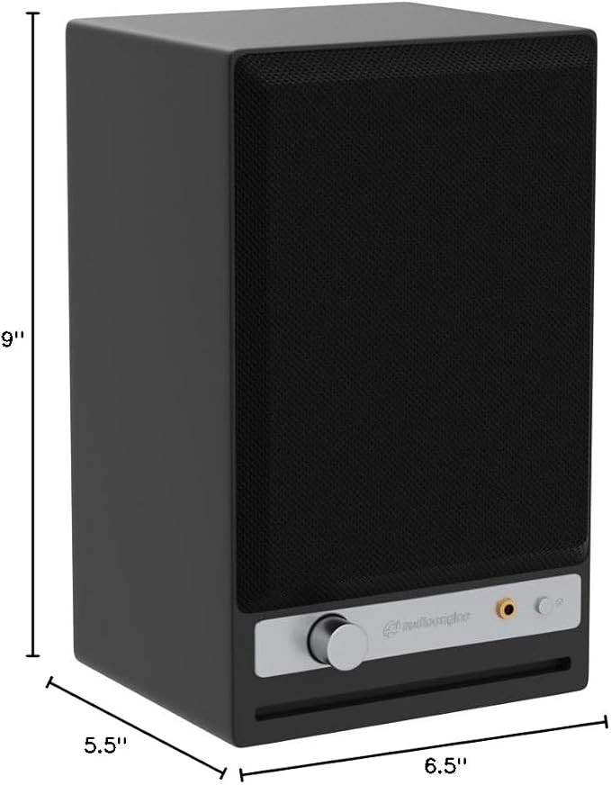 Audioengine HD4 24 Bit Bluetooth Bookshelf Speakers - Image 8