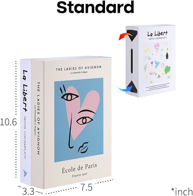 Book Shape Decorative Cable Management Box - Image 3