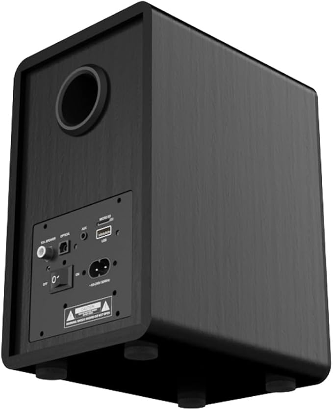 Majority Powered Bluetooth Bookshelf Speakers | Studio Monitors Speaker Set | - Image 4