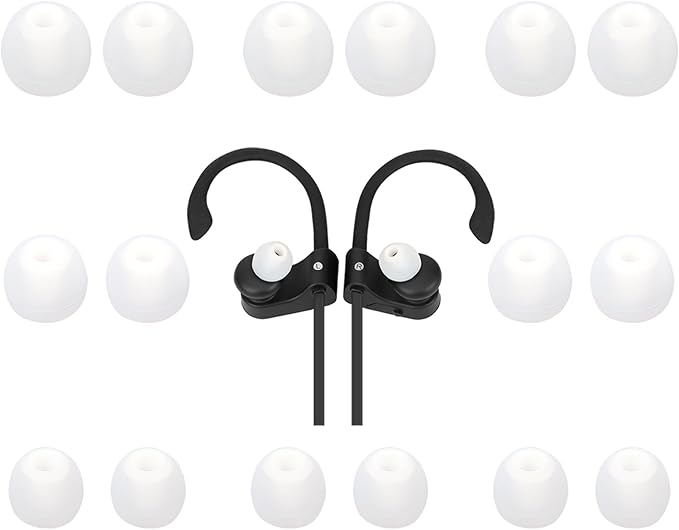 Earbud Replacement Tips Silicone Earbud Tips Fit Most in-Ear Earbuds Headphone by Unknown