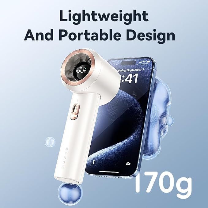 Portable Fan For Travel Mini: Small Pocket Handheld Personal Rechargeable - Image 3