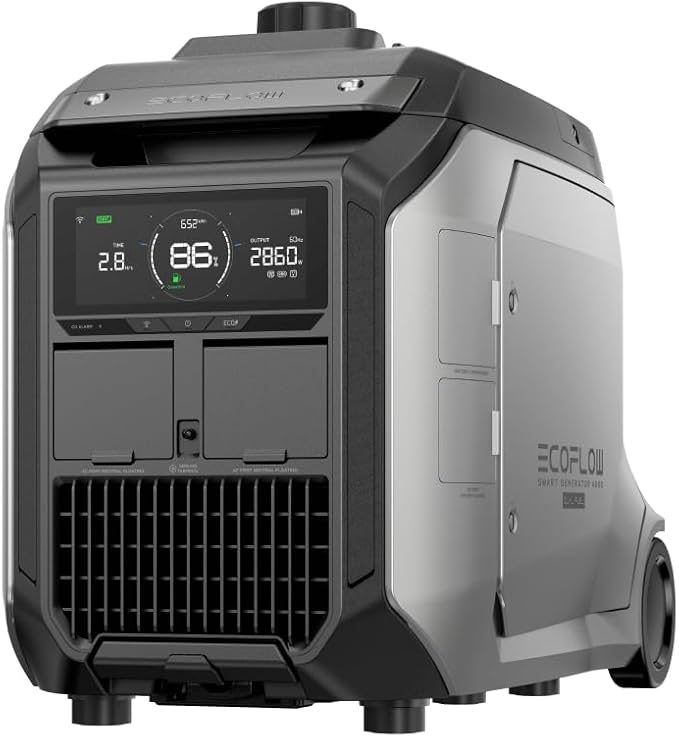 EF ECOFLOW 3200W DC Fast Charging Dual Fuel Smart Generator by EFECOFLOW