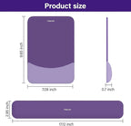 MOSISO Wrist Rest Support for Mouse Pad&Keyboard Set, Rectangular Ergonomic - Image 7