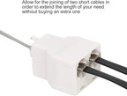 Uvital RJ11 6P4C 1 Female to 2 Female Telephone Line Splitters, Telephone - Image 5