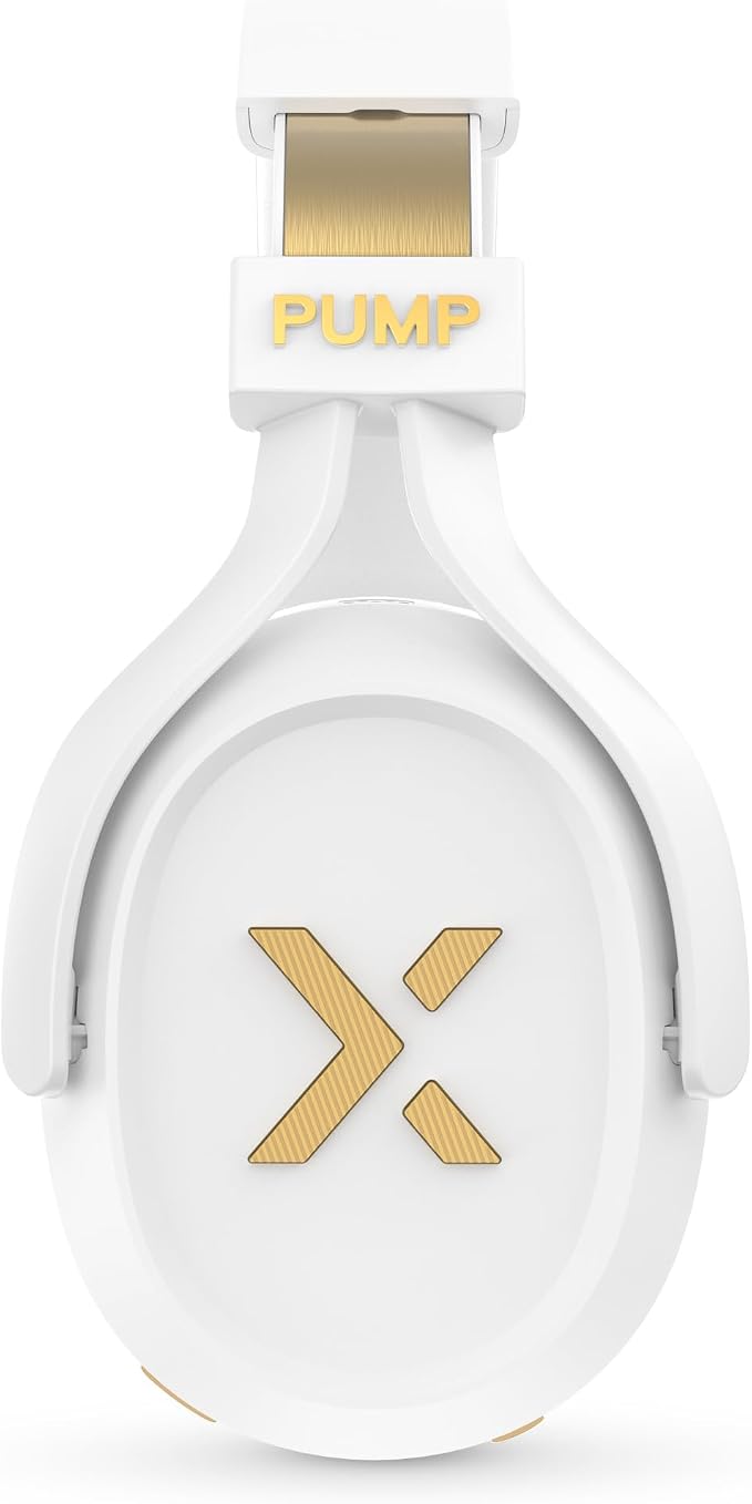 BlueAnt Pump X - The Gym Headphones | White/Gold | Sports Headphones | - Image 9