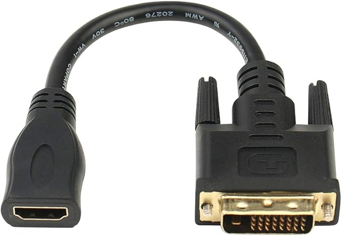 Bi-Directional HDMI Female to DVI-D Male Adapter, 1080P DVI to HDMI Conveter by Anbear