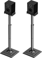 ELIVED Universal Speaker Stands Pair Height Adjustable Max 43.3", Surround - Image 8