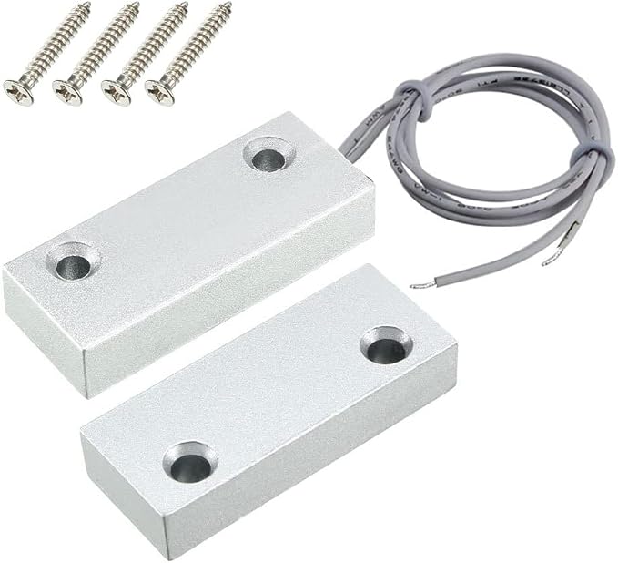 Home Security Wired Rolling Door Contact 0~100V/0.5Amp Magnetic Reed Switch by Gebildet
