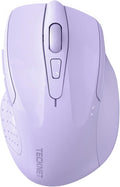 TECKNET Wireless Mouse Silent 4800 DPI Computer USB A & Bluetooth Mouse 6 by Tecknet