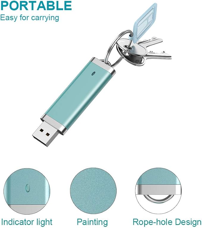 KEXIN 10 Pack 8GB Flash Drive USB Drive Thumb Drive 8 GB USB Flash Drive Jump - Image 5