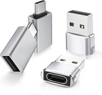 Elebase USB to USB C Adapter&Type C Male to 3.0 Female Adaptor 4PCS, by Elebase