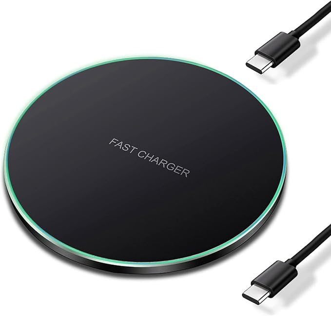 20W Fast Wireless Charger Pad, Wireless Phone Charging Station Compatible by WirelessCharger