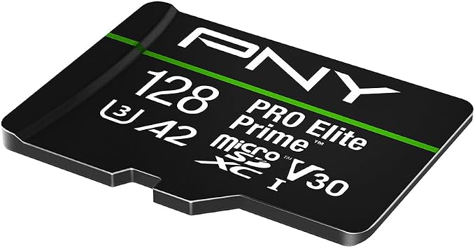 PNY 128GB PRO Elite Prime™ C10 U3 V30 A2 microSDXC Flash Memory Card & - Image 5