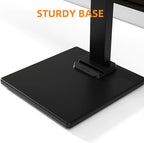 Suptek Dual Monitor Stand with Base- Vertical Stack Screen Free-Standing - Image 7