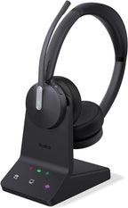 Yealink WH64 DECT & Bluetooth Dual UC Zoom Wireless Headset, 606 ft Range On by RedefineYourWorkplace