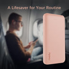 Miady 2-Pack 10000mAh Dual USB Portable Charger, Type-C Fast Charging Power Bank - Image 6