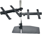 Pyle Portable Dual Laptop Stand – Standing Table Holder by PyleUSA