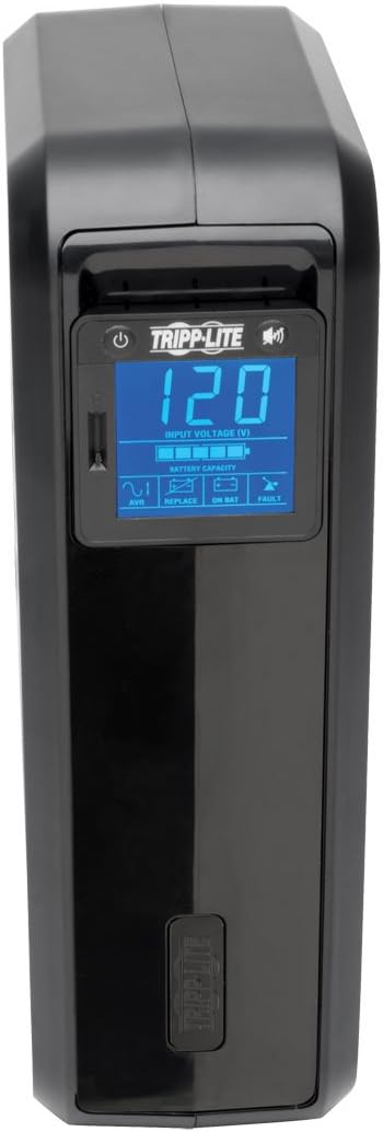 Tripp Lite SMART1000LCD 1000VA Computer UPS Battery Backup & Surge Protector - Image 4