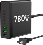 USB C Charger Block, 780W 10 Port Charging Station USB Charger Block Double by Unknown