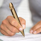 Cool Hand 4.9'' Brass Bolt Action Pen - Image 3
