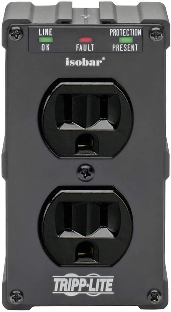 Tripp Lite Isobar ULTRABLOK Heavy Duty Outlet Extender, Wall Power Strip Surge - Image 6