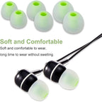 Earbud Tips Soft Silicone Earbuds Replacement Tips Fit - Image 4