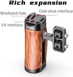 R075 Wooden Handle Grip Left Right Compatible - Image 4