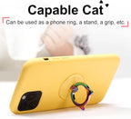 Cat Phone Ring Holder Grip- EI Sonador Transparent Cell Phone Ring Stand Holder - Image 5