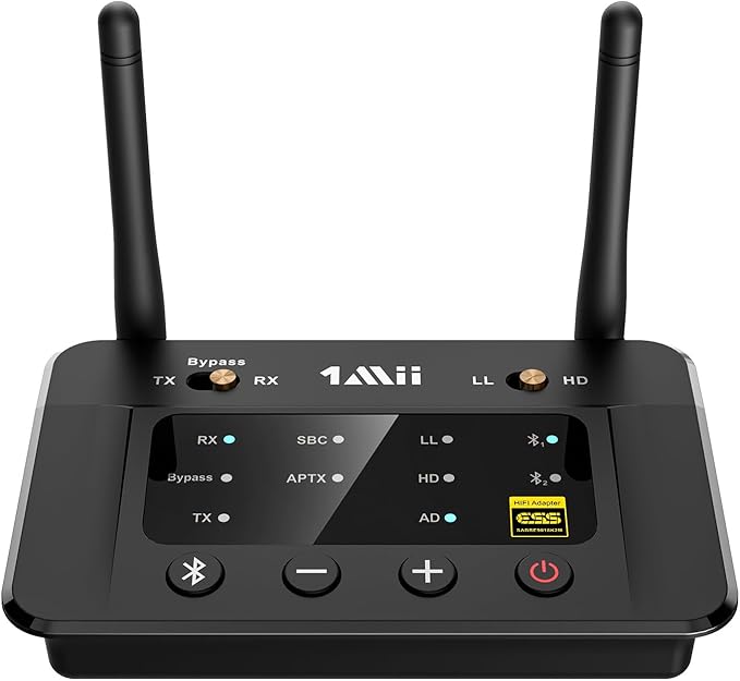 1Mii B03Pro Bluetooth 5.3 Transmitter Receiver by 1Mii