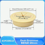 Desk Grommet 2-3/8", Desk Hole Cover - Image 8