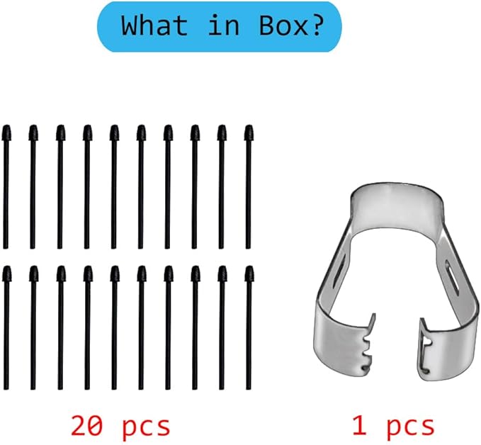 20 PCS 2B Pen Tips Replacement Compatible - Image 7