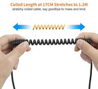 CableCreation Coiled USB to Micro USB Cable 0.56ft to 4ft, USB 2.0 A to Micro - Image 3