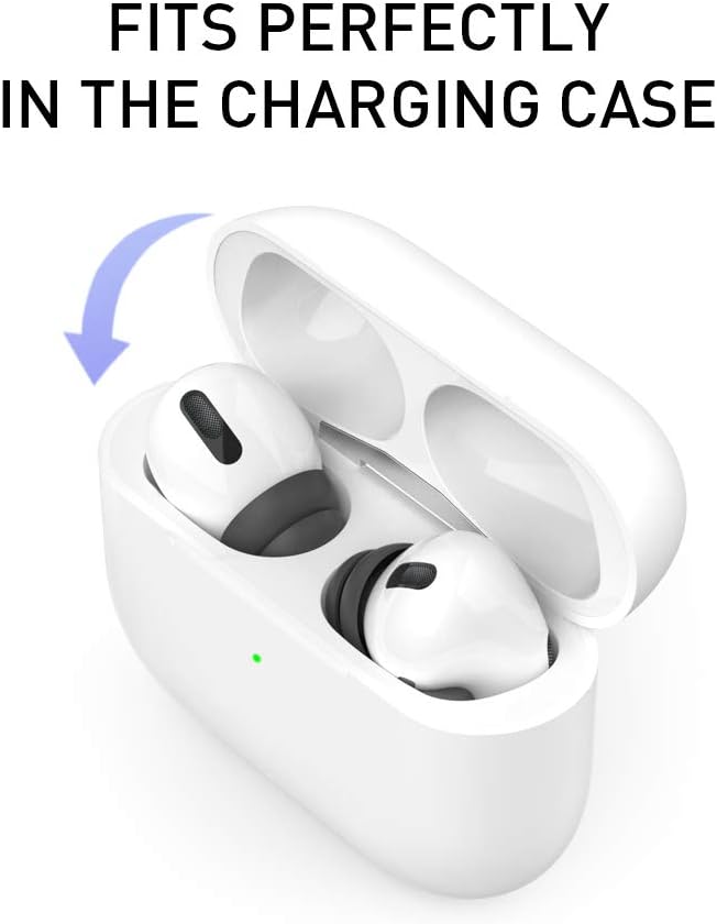 Delidigi for 6 Pairs AirPods Pro 2nd/1st Generation Replacement Ear Tips - Image 5