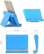 Cell Phone Stand for Desk Foldable Cell Phone Holder Desk Tablet Holder Mobile - Image 8