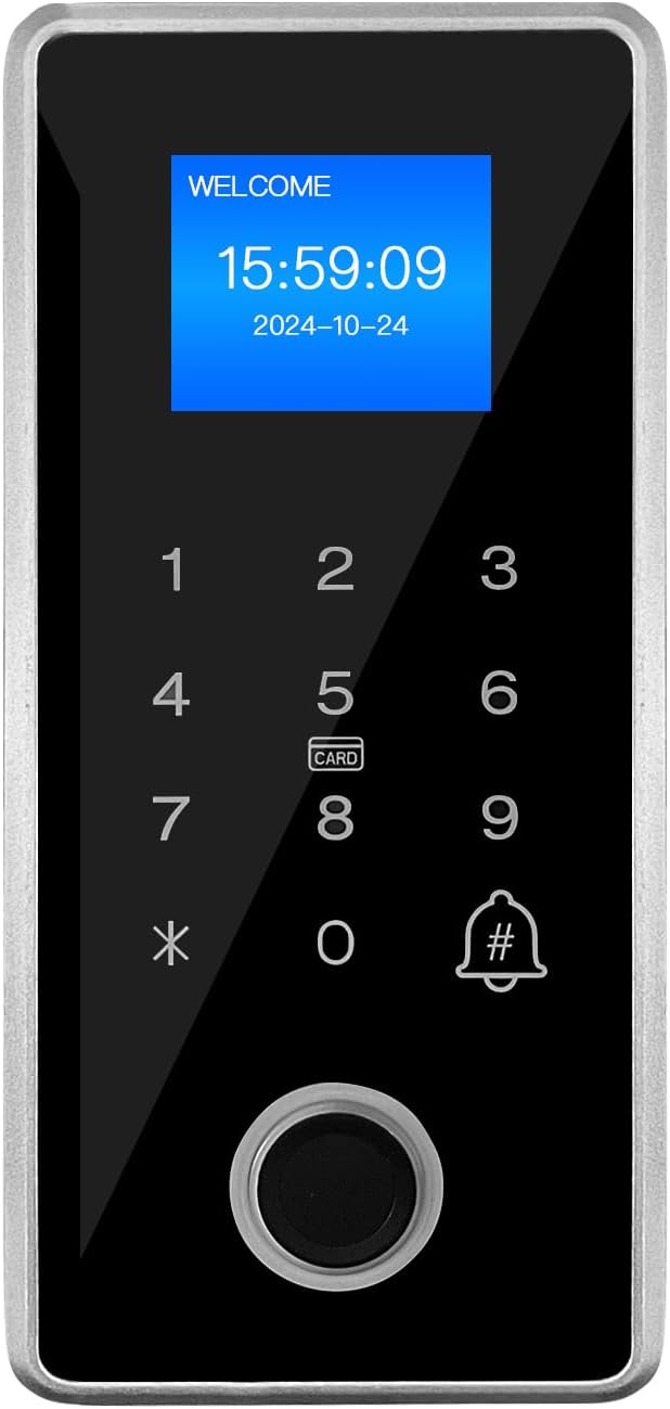 Waterproof Electric Magnetic Fingerprint Door Access Control Kit - 1200 lb - Image 4
