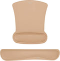 MOSISO Wrist Rest Support for Mouse Pad & Keyboard Set, Ergonomic Mousepad by MOSISO