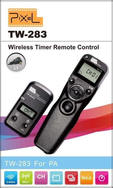 Pixel Wireless Timer Remote Shutter Release TW283-L1 Wireless Remote Control - Image 8