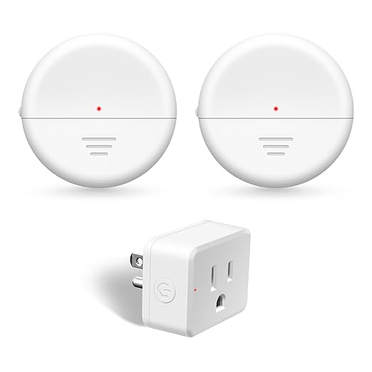 NineLeaf Wireless Motion Sensors Plug, PIR Sensor Outlet by NineLeaf