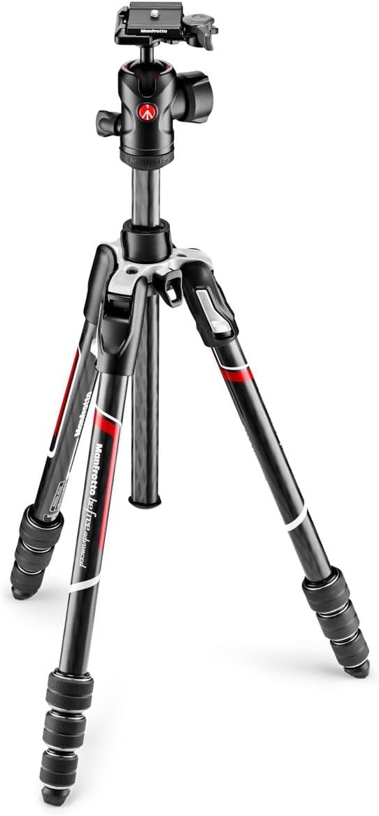 Manfrotto Befree Advanced Twist Camera Tripod Kit, Travel Tripod Kit - Image 4