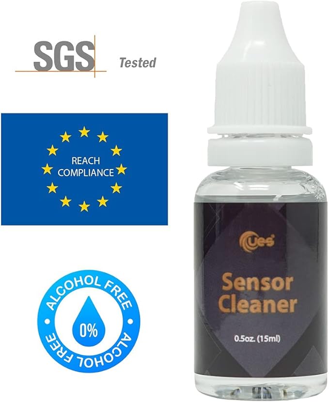 Digital Camera Micro Four-Thirds 4/3 12mm Sensor Cleaning Swabs x 14pcs + 15ml - Image 2