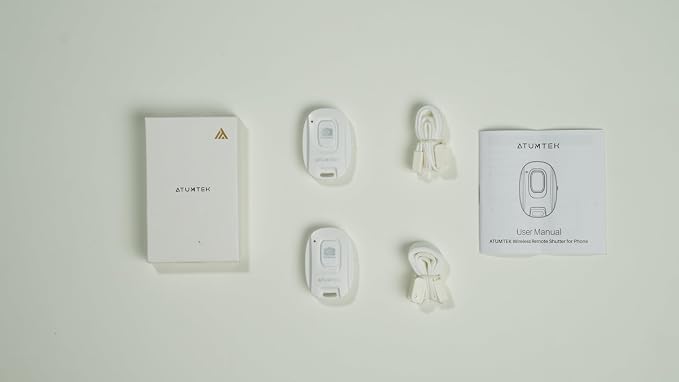 ATUMTEK Camera Remote Shutter for iPhone and Android Smartphones, Wireless - Image 10