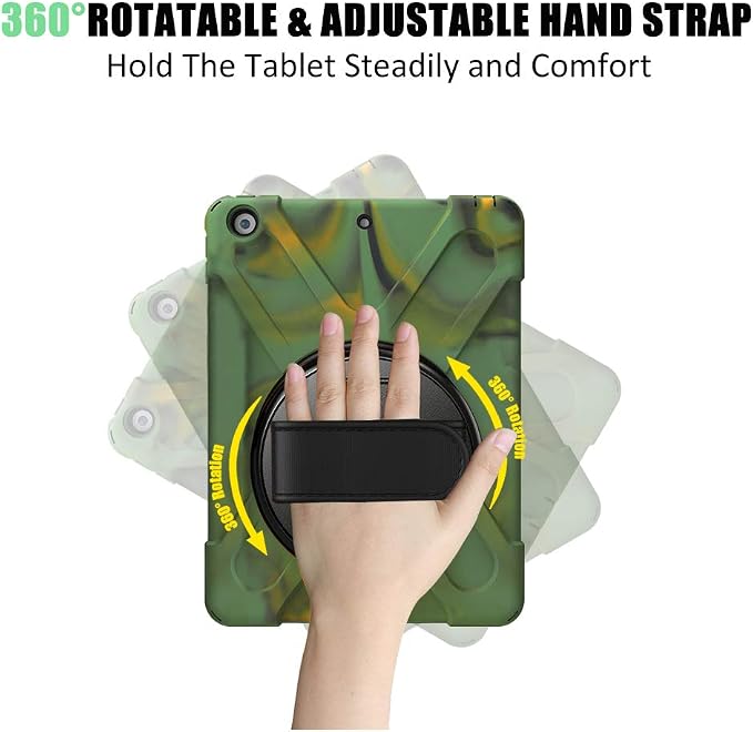 ZenRich Shockproof Case for iPad 9th/8th/7th Generation 10.2 inch 2021/2020/2019 - Image 5