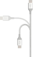 Amazon Basics USB-C to USB-C 2.0 Fast Charger Cable, Nylon Braided Cord - Image 2