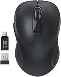 WisFox 2.4G Wireless Mouse for Laptop, Ergonomic Computer Mouse by Bringyouqualityproducts