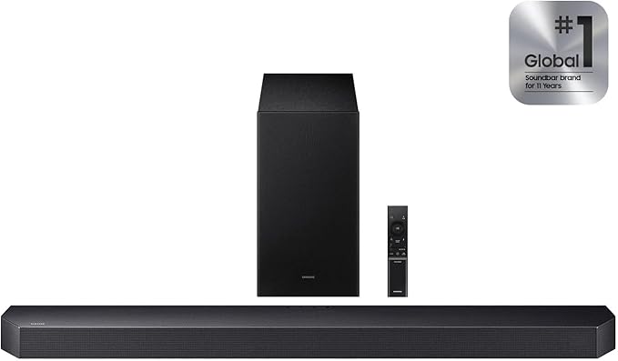 Samsung HW-Q600F Q-Series 3.1.2ch Soundbar w/Wireless Subwoofer, Dolby Atmos by Samsung