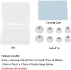 4 Pairs Silicone Ear Tips Earbuds Replacement Tips Earbuds Cap Eartips Tips - Image 8
