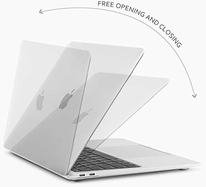 Crystal Clear Case for MacBook Pro 13 inch M2 M1 A2338 A2289 A2251 A2159 A1989 - Image 4