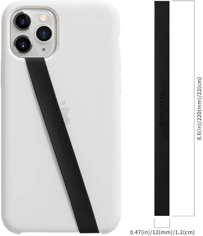 Sinjimoru Stretchable Silicone Phone Strap, Flexible and Elastic Grip Holder - Image 6