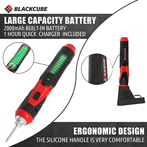 BLACKCUBE Cordless Soldering Iron Kit - Image 8
